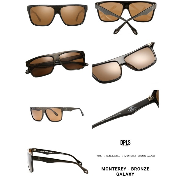 X2 pairs DEEP LA DPLS Sunglasses Origami Hard Protective Case Unisex sunnies - Picture 2 of 16